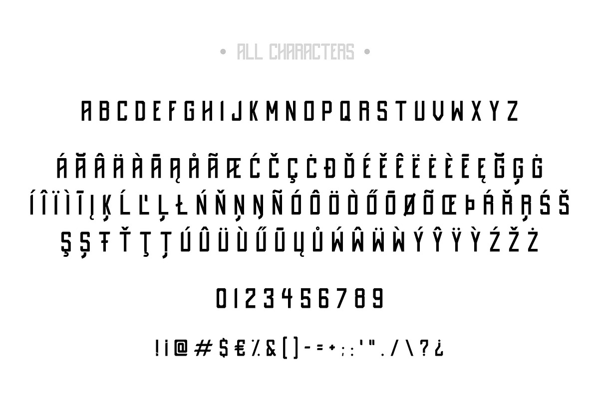 Destrukt - Sans Serif Font- 2 Styles preview 7
