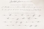 Besotted  Wedding Calligraphy Font, a Script Font by Mila Garret (Thumbnail 12 of 14)