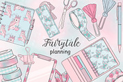 Fairytale Planning Collection, an Object Illustration by GlamArtZhanna (Thumbnail 1 of 3)