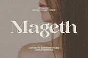 Mageth - Decoration Serif, a Serif Font by Marvadesign (Thumbnail 1 of 10)
