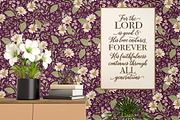 Set Seamless Flowers Chamomile daisy, a Pattern Graphic by Vintage (Thumbnail 11 of 17)