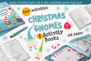Christmas Activity & Coloring Book, an Education Illustration by Nursery Art (Thumbnail 1 of 9)