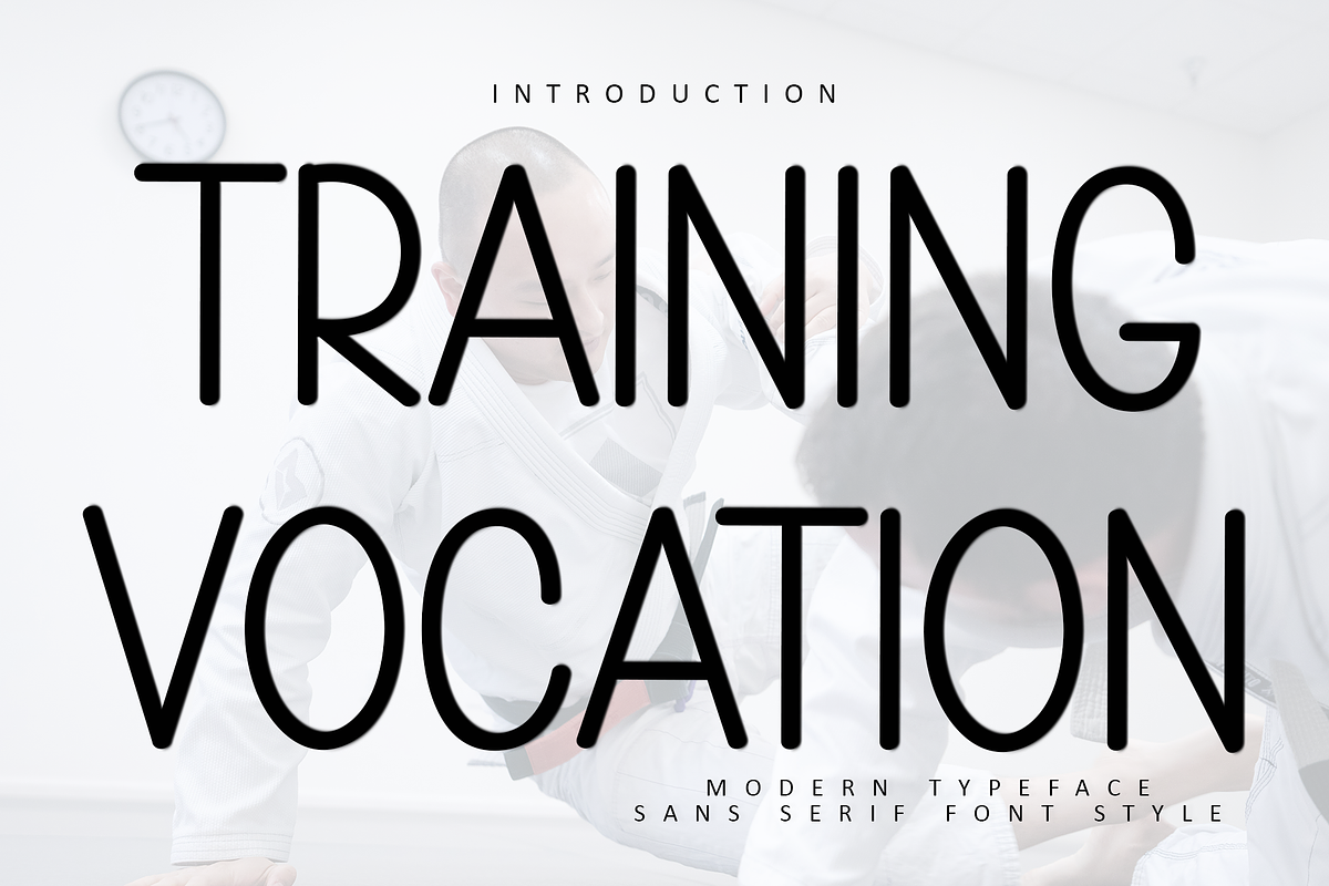Training Vocation, a Sans Serif Font by FreshTypeINK (Photo 1 of 8)