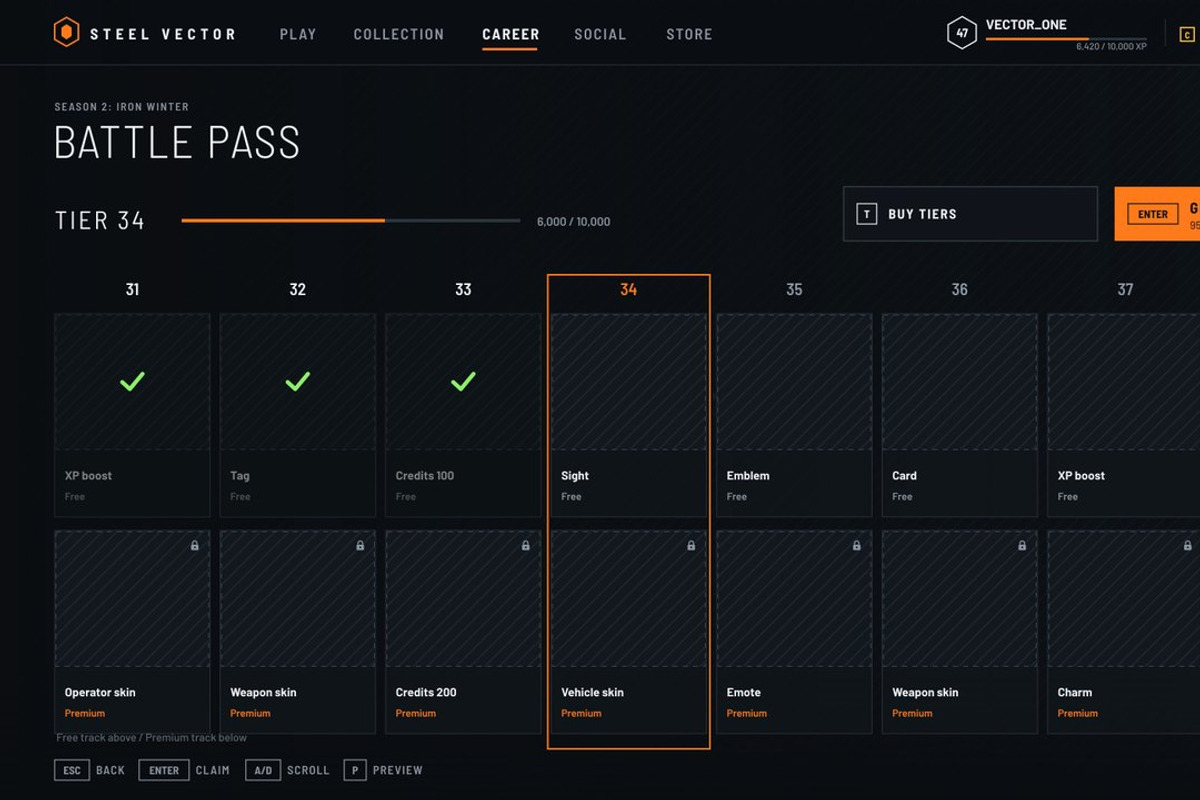 Military FPS Game 100 Screens, an UI Kit Template by pawellpi (Photo 90 of 116)