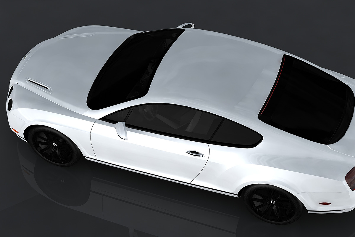 2010 Bentley Continental Supersports, a Cars & Vehicle 3D Model by valtriiu (Photo 7 of 12)