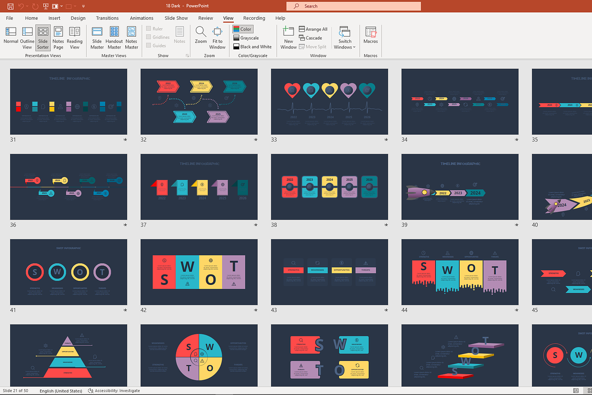 Business Timeline Template, a Presentation Template by Infographics project (Photo 11 of 13)