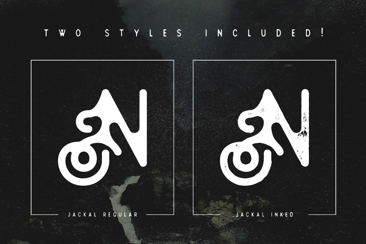 Jackal Display Font preview 5