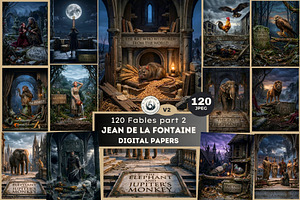 Jean de La Fontaine Fables Papers V2