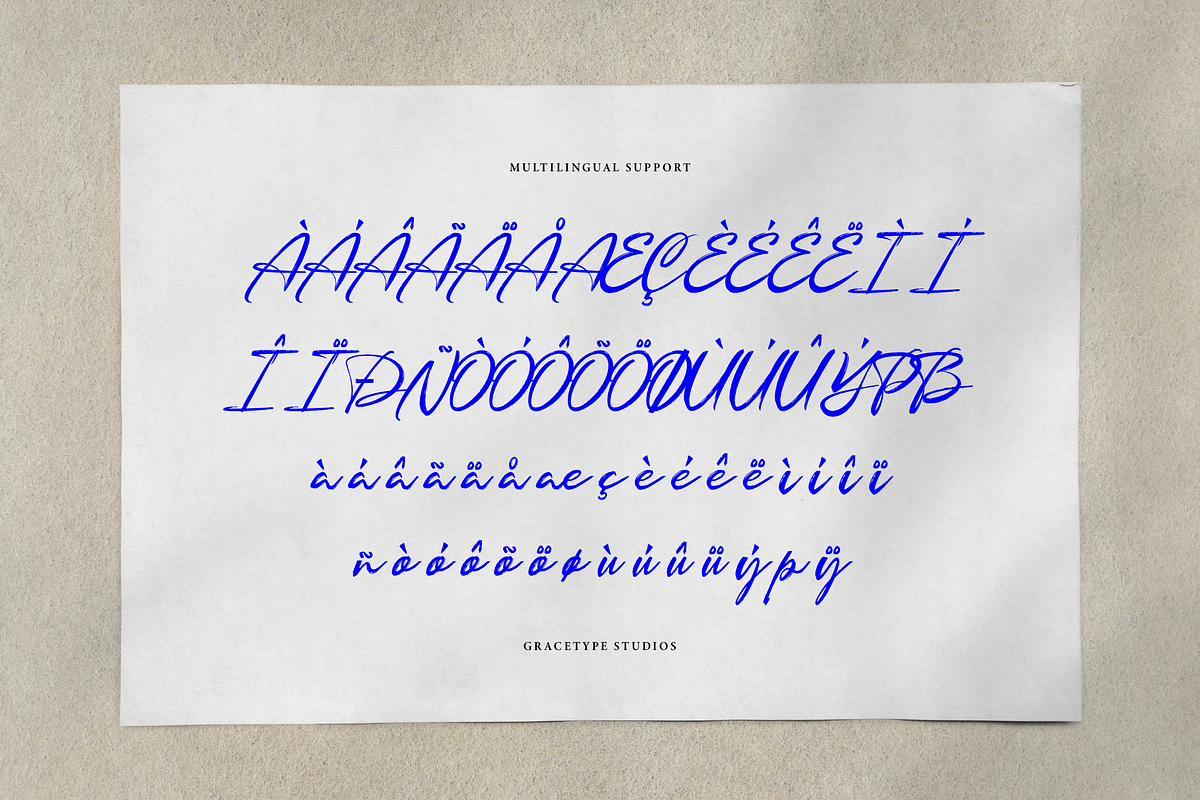 Simply Addiction Brush Handwritten, a Script Font by gracetype_studio (Photo 11 of 12)