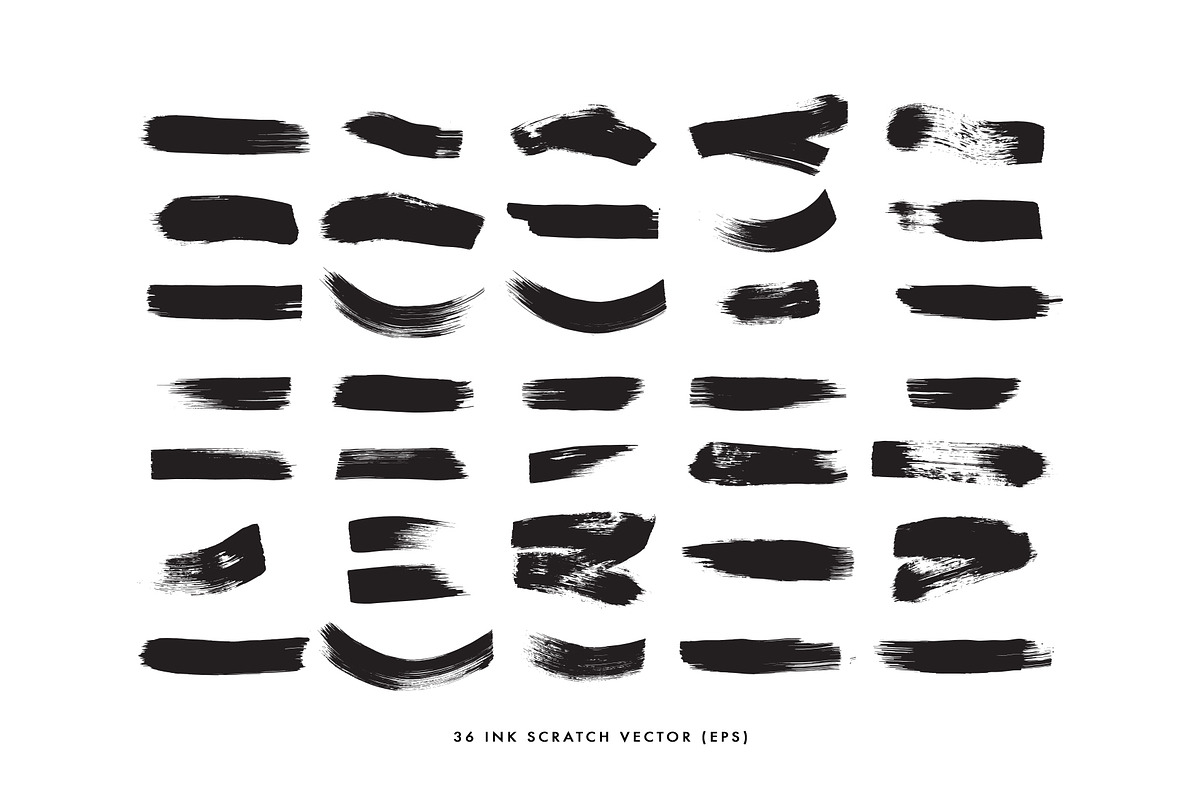 Ink Scratch Vector & Animation, a Texture Illustration by freeject.net