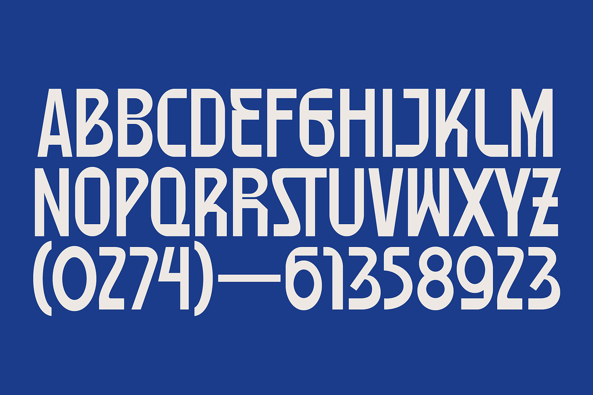 ST Friday — All Caps Display, a Sans Serif Font by Type it Easy (Photo 3 of 17)