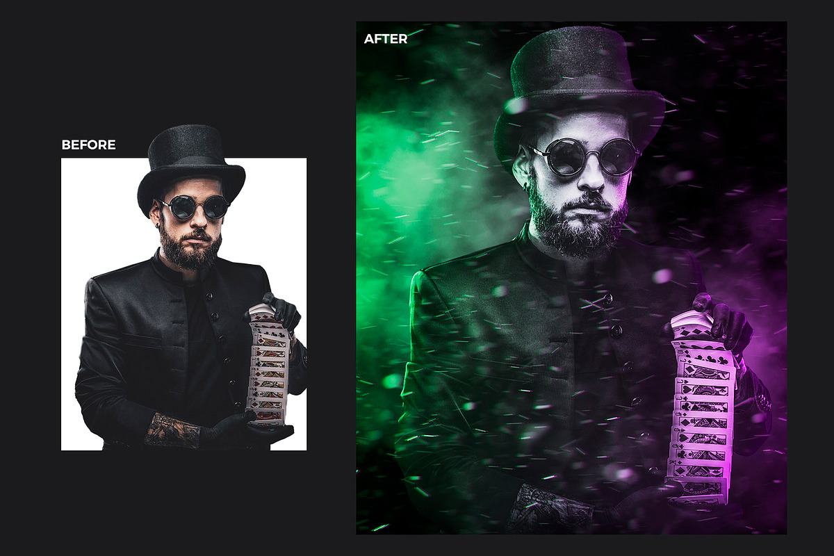 Dual Light Photo Effect, a Layer Style Add-On by iHemalaya (Photo 3 of 5)
