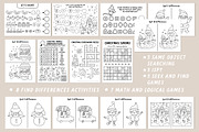 Christmas village coloring games, an Education Illustration by Lexi Claus (Thumbnail 6 of 15)