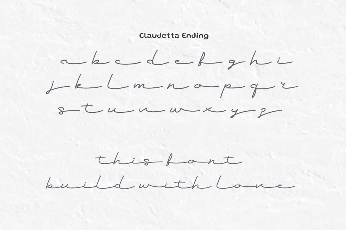 Claudette Signature | Signature Font, a Script Font by Ngapak Studio (Photo 9 of 11)