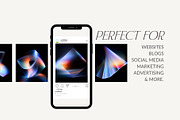 Luminous Geometry Wallpapers, a Wallpaper Graphic by HipFonts (Thumbnail 3 of 11)