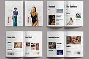 Fashion Portfolio Design Template, a Print Template by MightyDesign (Thumbnail 2 of 6)