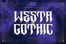 Westa Gothic - Blackletter Font