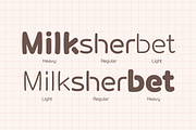 HU Milksherbet / 20% OFF, a Sans Serif Font by heummdesign (Thumbnail 2 of 6)