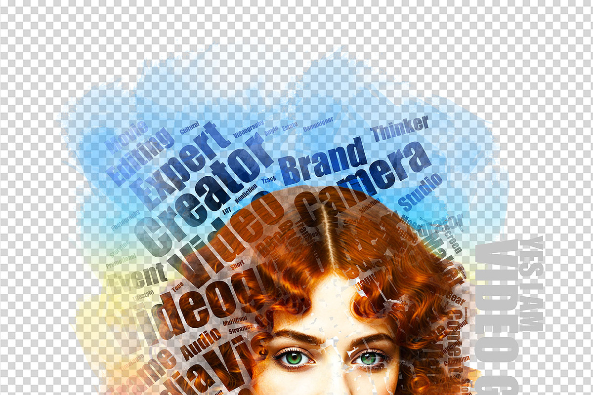 Unique Portrait Text Photo Effect, an Action Add-On by MRI STUDIO (Photo 24 of 42)