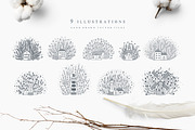 NATURE & ARCHITECTURE ILLUSTRATIONS, an Object Illustration by Luna Dreams (Thumbnail 10 of 10)