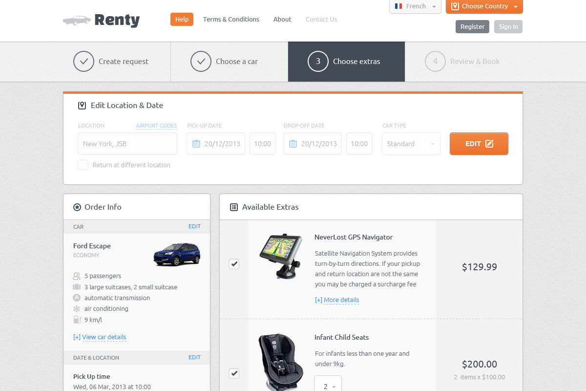 Renty - Car Rental WordPress Theme, a WordPress Template by bestwebsoft (Photo 4 of 5)