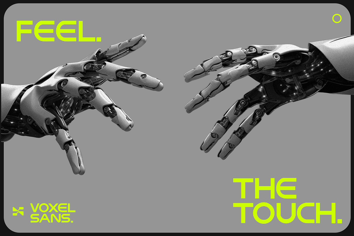 Voxel Sans - Bold Display Font, a Sans Serif Font by Layerform Design Co. (Photo 5 of 6)