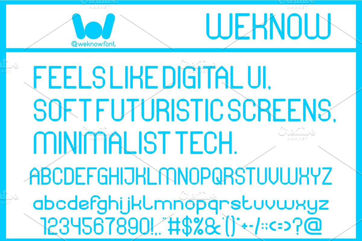 Pixel Round font, a Sans Serif Font by weknow (Photo 4 of 8)
