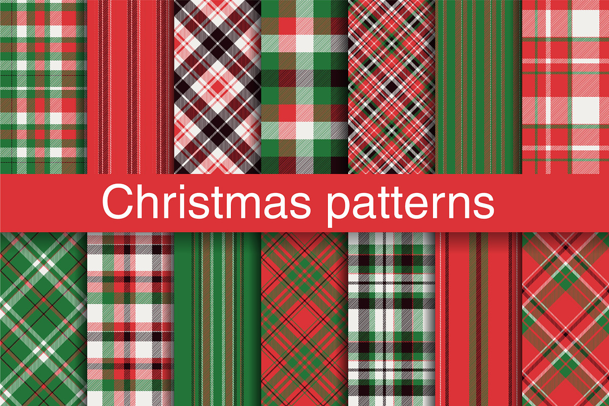 #49 Christmas Background of Plaids, a Pattern Graphic by Plaid4You (Photo 1 of 11)