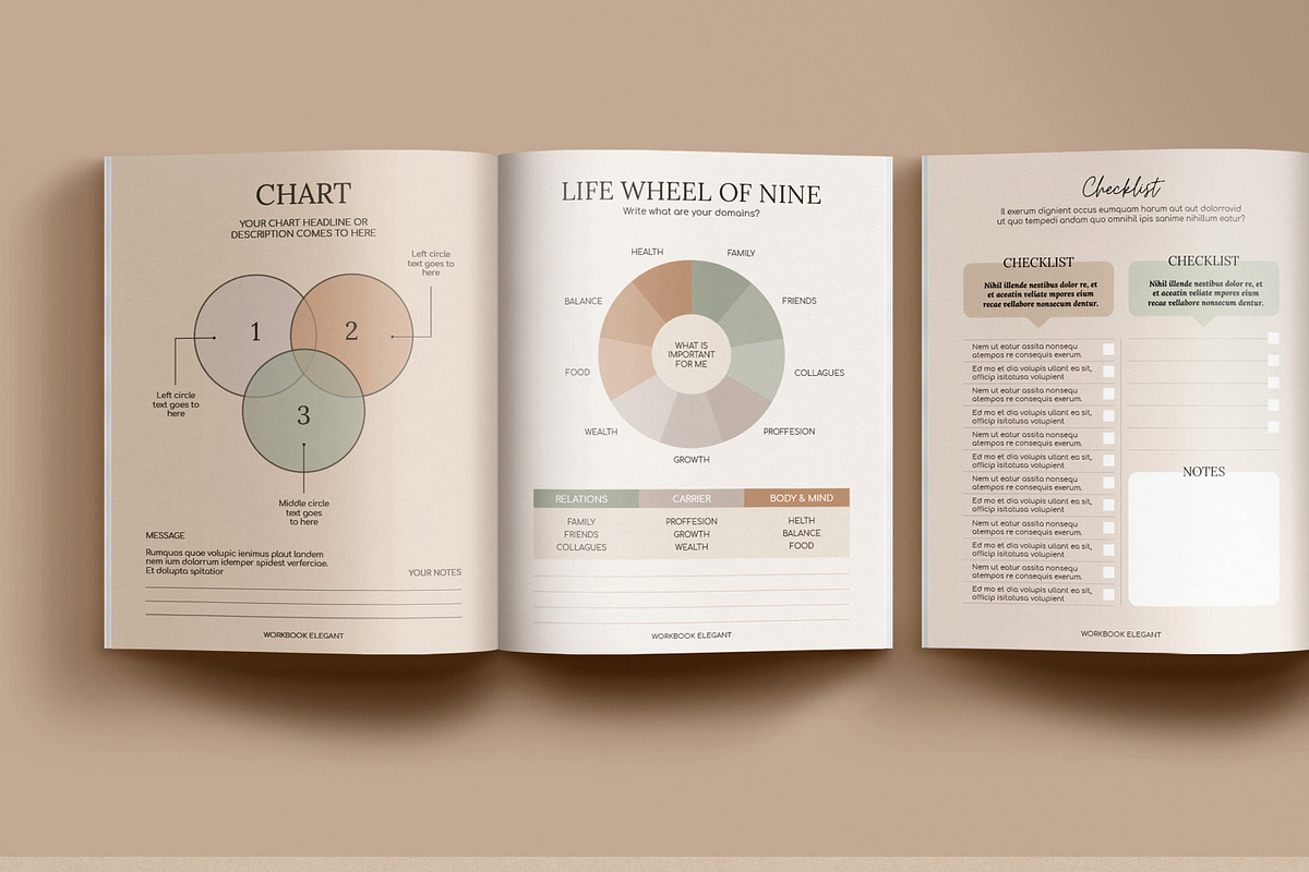 2in1 eBook+WorkBook for Course Eleg, a Magazine Template by Mirazz (Photo 8 of 10)