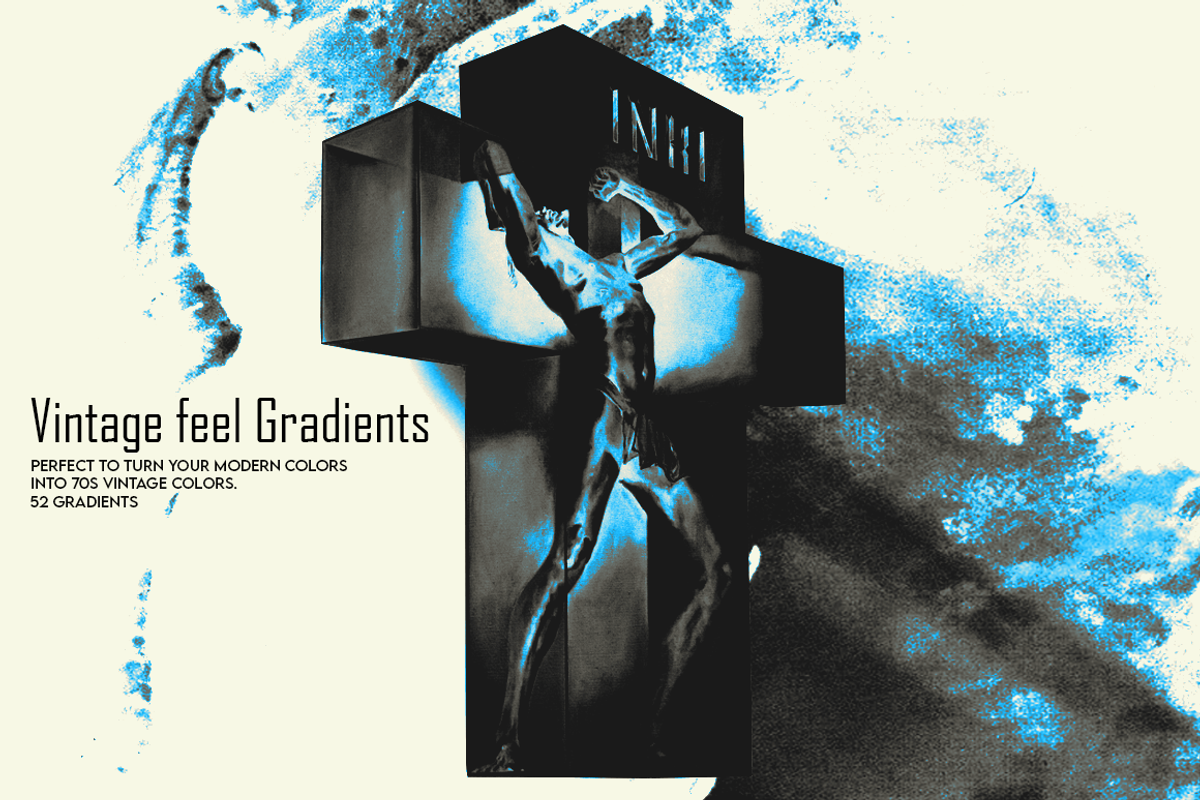 Vintage Feel Gradients, a Gradient Add-On by Lilithcollageart