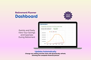 Retirement Planner - Google Sheets, an App Template by Ardent Workshop (Thumbnail 5 of 7)
