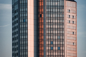 Building by Nusle Bridge #1, an Architecture Photo by jakub_kopecky