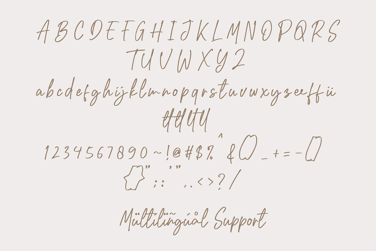 Rindu Mimpi - Script Font, a Script Font by Creavibes Design (Photo 8 of 10)