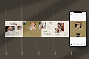 Sofia Carousel Template | CANVA, a Social Media Template by Visuel Colonie® (Thumbnail 4 of 14)