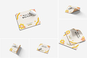 Mouse Pad Mockup, a Product Mockup by Indah (Thumbnail 1 of 6)