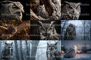 45 Majestic Owl Stock Photos, an Animal Photo by Incomelion (Thumbnail 10 of 13)