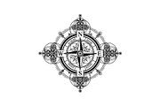 Ornamental Compass Rose SVG Bundle, an Illustration by Gaye Art (Thumbnail 8 of 31)