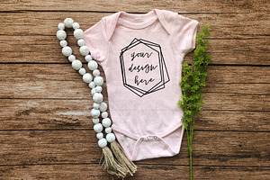 Baby Clothing Mockup Bundle