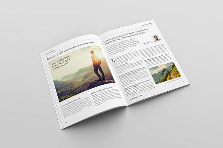 Magazine Spread Mockup