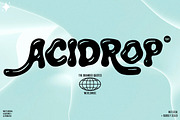 Acidrop Font, a Font by The Branded Quotes (Thumbnail 1 of 8)