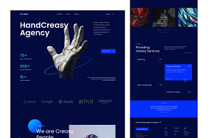 Creative Agent Landing Page