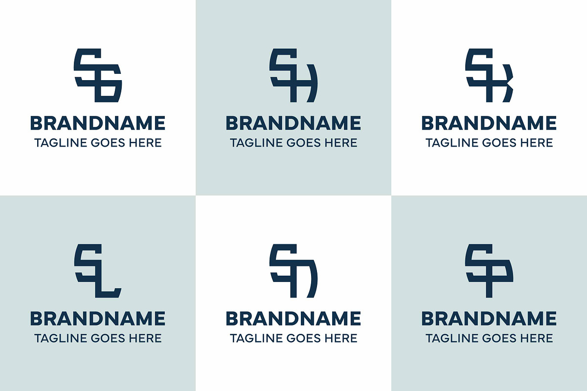 Letters SG SH SK SL SN SP Logo, a Branding & Logo Template by Pray Art Design Studio (Photo 1 of 2)