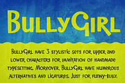 BullyGirl Complete, a Font by Gaslight (Thumbnail 1 of 4)