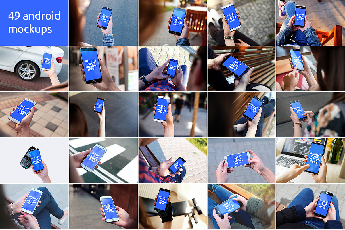 Mockups bundle Dino - 157 Mockups, an iPhone Mockup by StartMockups.com (Photo 5 of 7)