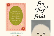 For Tiny Folks - nursery art prints, a Background Graphic by Purple (Thumbnail 3 of 7)