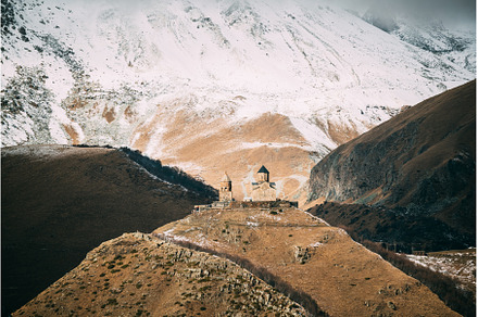 Stepantsminda, Georgia. Famous, a Nature Photo by Our Amazing World