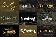 Display & Script Font Bundle, a Serif Font by mahstudios (Thumbnail 7 of 17)