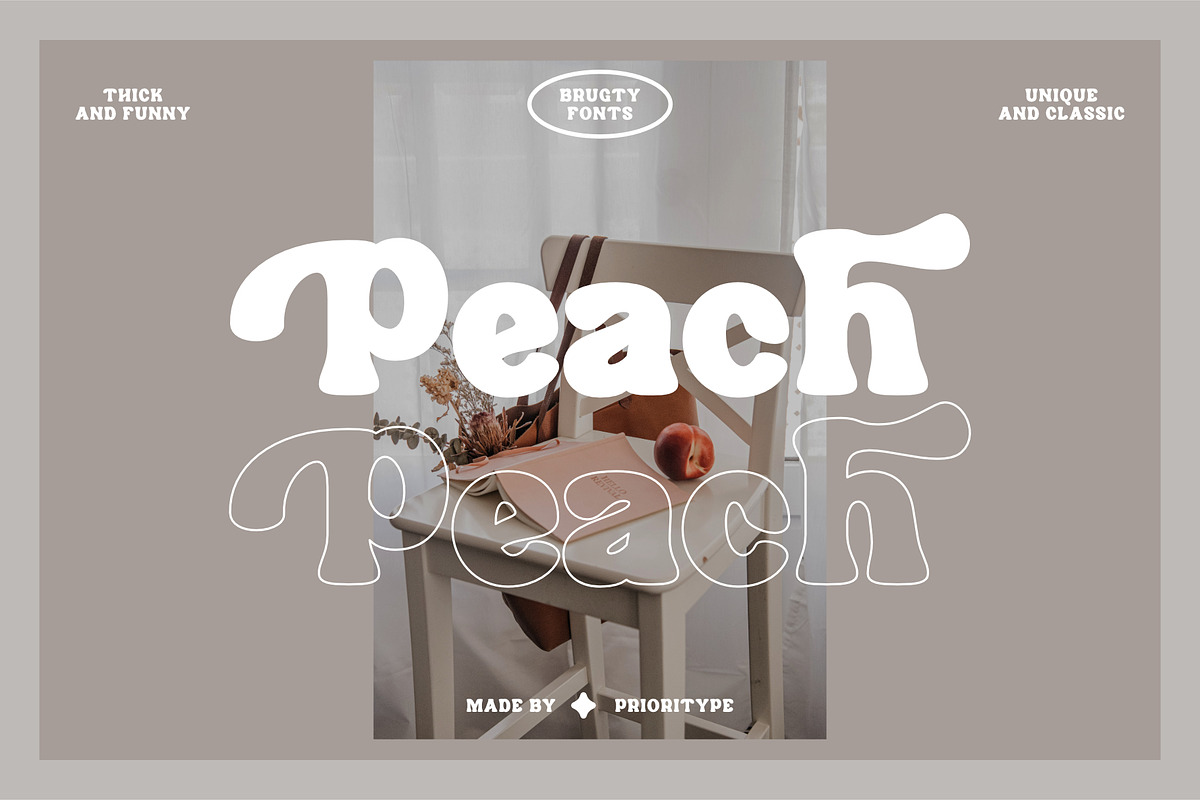 Brugty - Thick Display Fonts, a Serif Font by Prioritype Co (Photo 13 of 15)