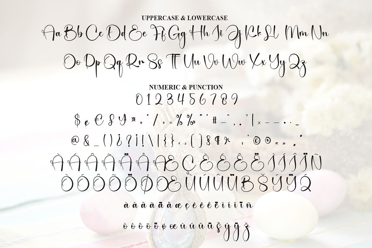 Easter | Script Font, a Handwritten Font by Scratchones (Photo 7 of 8)