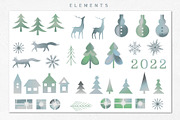 GRADIENT Christmas collection, a Decorative Illustration by Katya_lu (Thumbnail 11 of 11)
